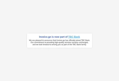 invoice.ge-ის ეკრანის სურათი