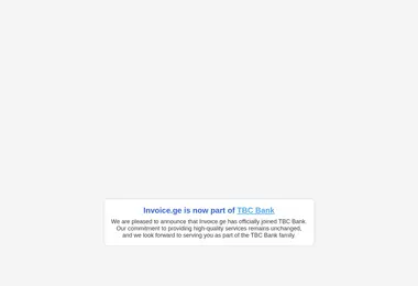 invoice.ge-ის ეკრანის სურათი