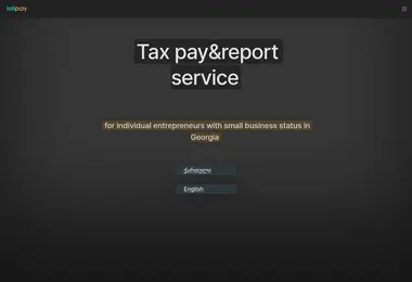 Скриншот iolipay.ge