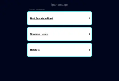 Screenshot of ipanema.ge