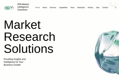 Screenshot of ipm.ge