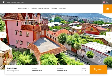 Screenshot of irmeni.ge