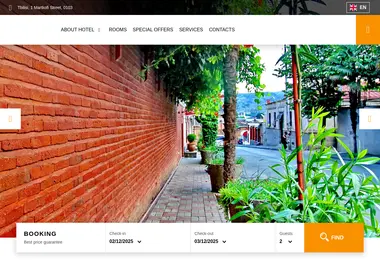 Screenshot of irmeni.ge