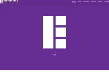 Screenshot of ironbrid.ge