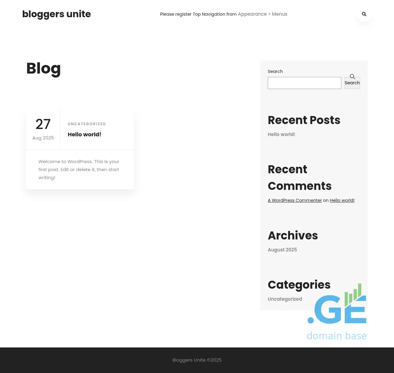 Screenshot of the site isdesigns.ge