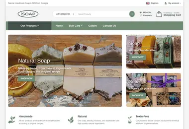 Screenshot of isoap.ge