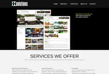 Скриншот it-solutions.ge