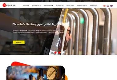 Screenshot of itapgeorgia.ge