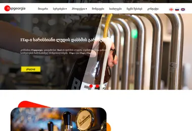 Screenshot of itapgeorgia.ge