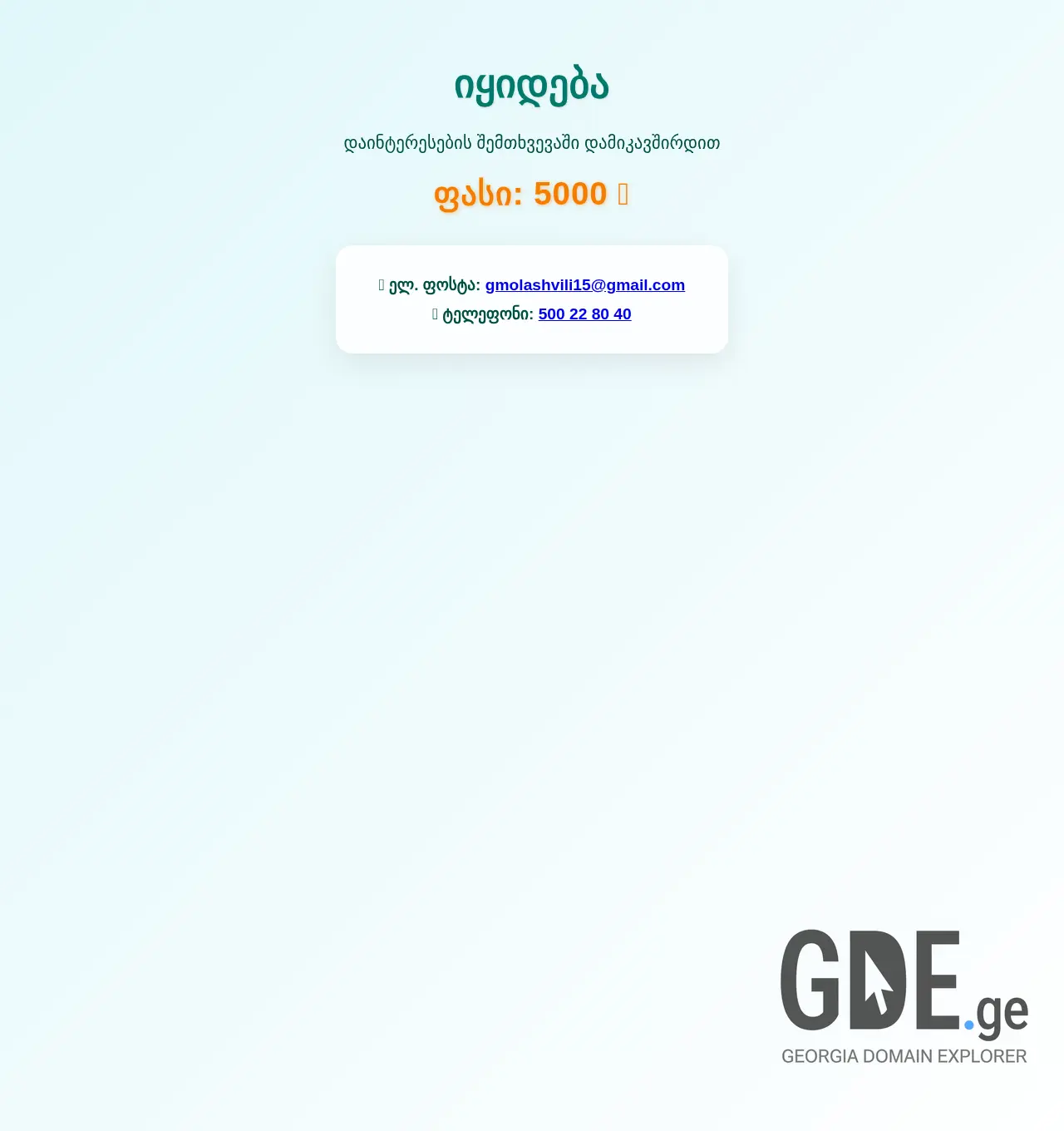 Screenshot of the site itaudit.ge at 2025-11-30
