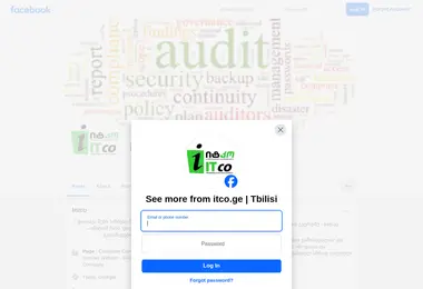 Screenshot of itco.ge