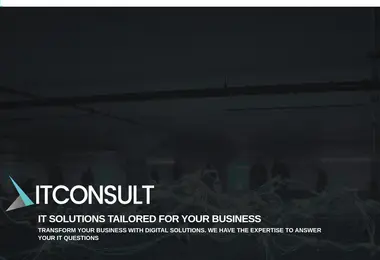 Screenshot of itconsult.ge