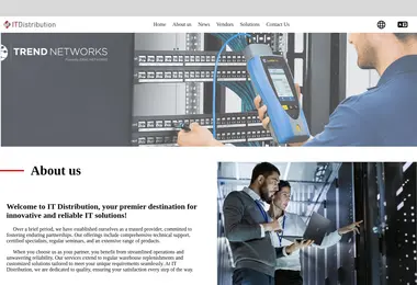 Screenshot of itdistribution.ge