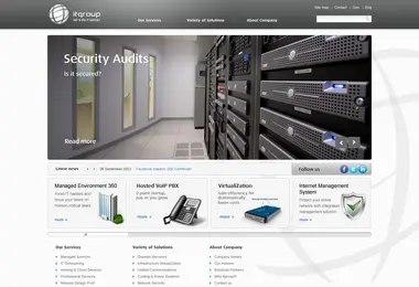 Screenshot of itgroup.ge