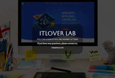 Screenshot of itlover.ge