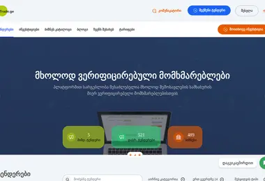 Скриншот itrade.ge