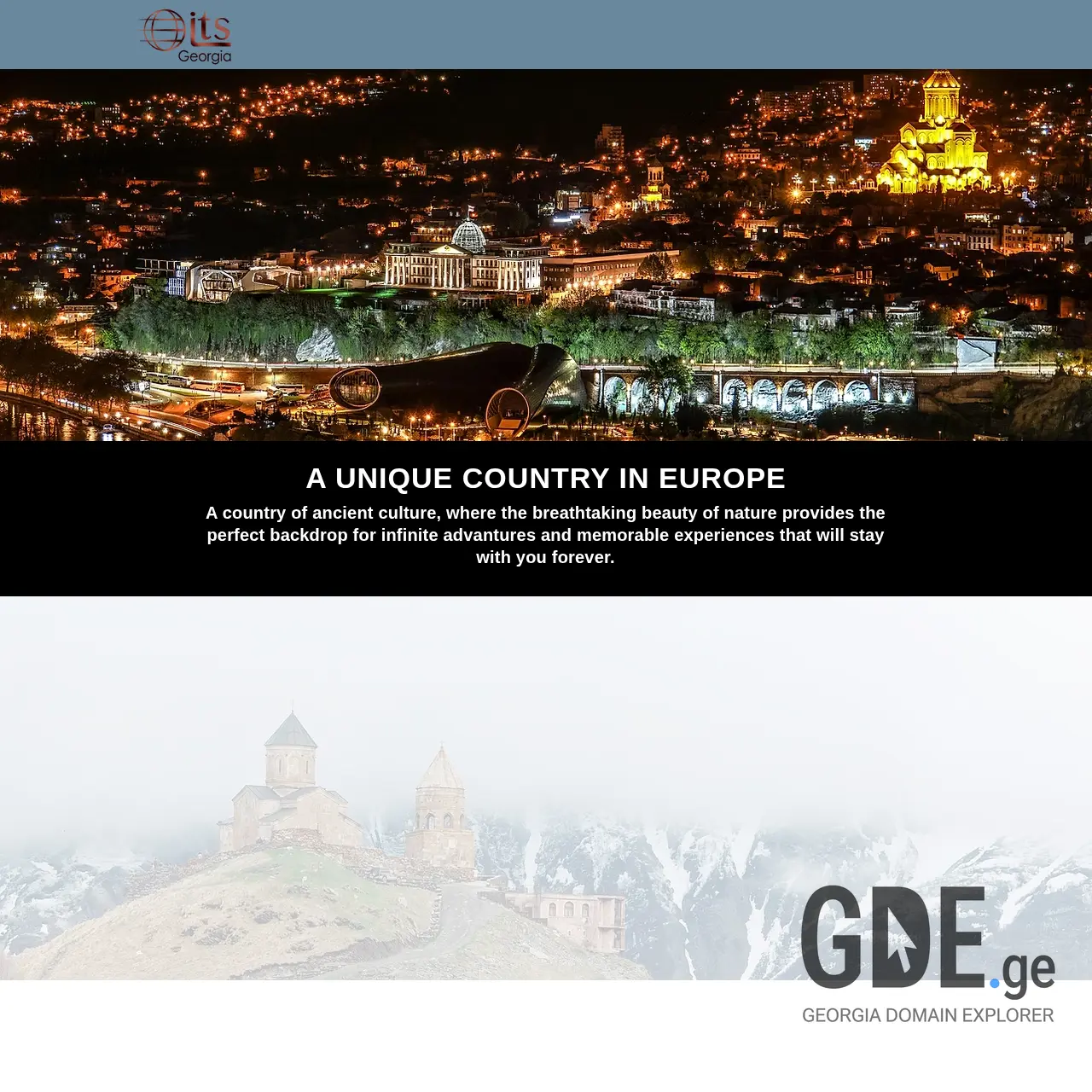 Screenshot of the site its-georgia.ge at 2025-12-09