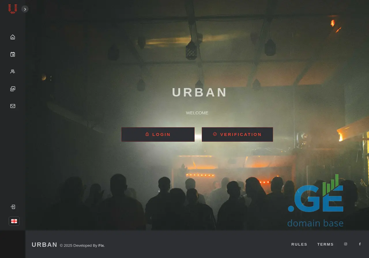 Screenshot of the site itsurban.ge