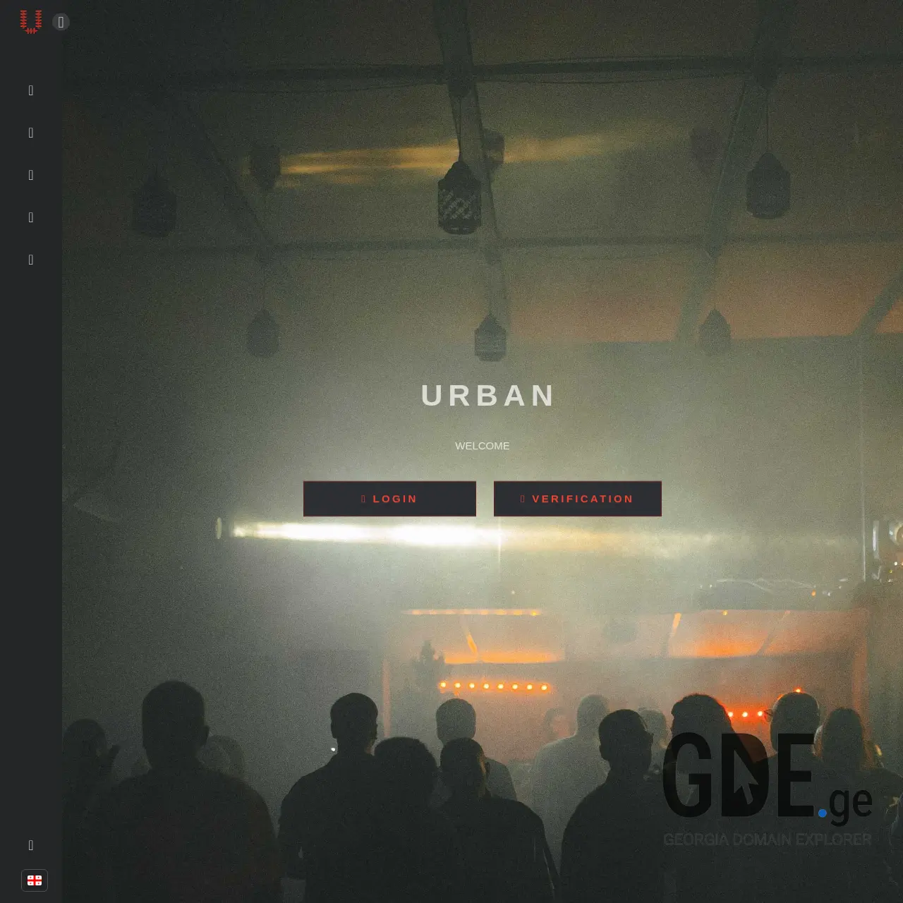 Screenshot of the site itsurban.ge at 2025-12-09