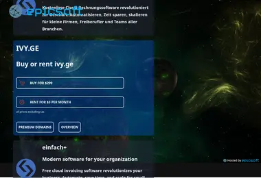 Screenshot of ivy.ge