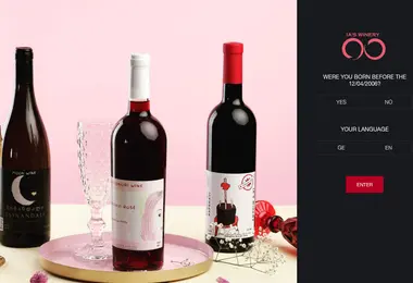 Скриншот iwine.ge