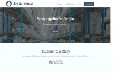Скриншот jaywarehouse.ge
