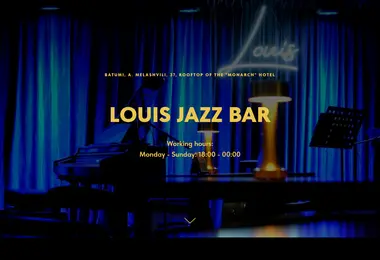 Screenshot of jazzbar.ge