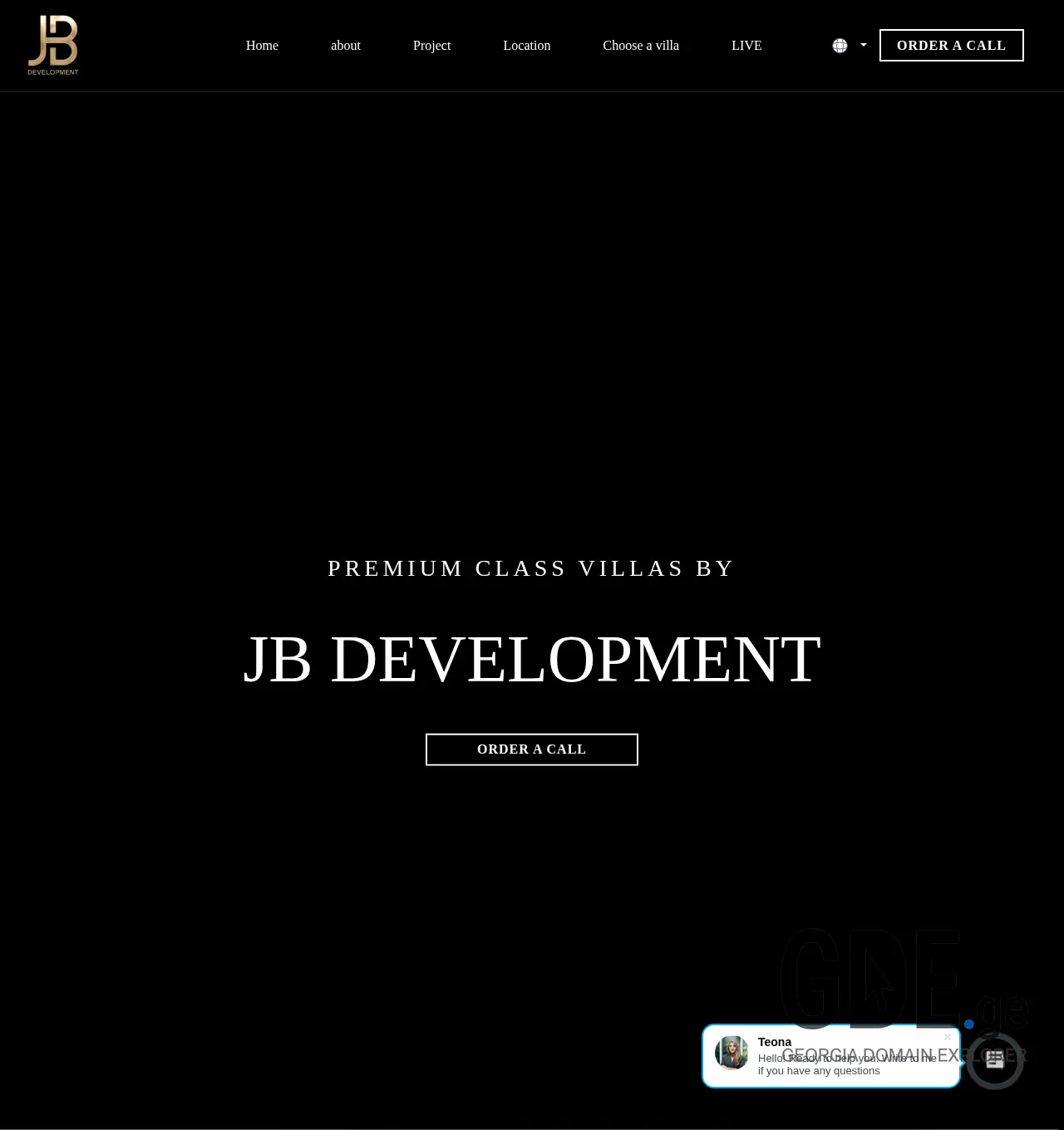 Screenshot of the site jb.ge at 2025-11-30
