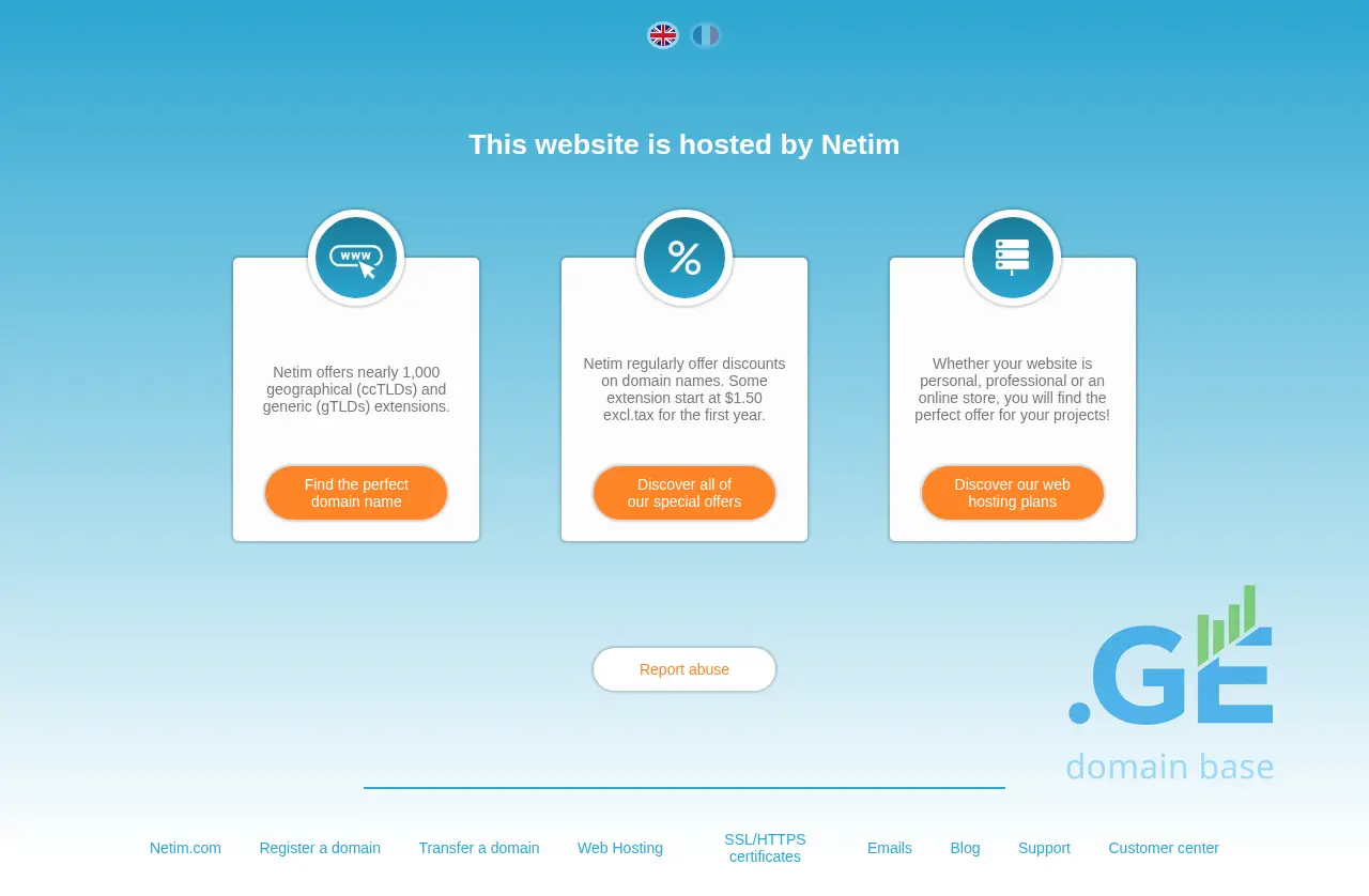 Screenshot of the site jdroe.ge at 2025-10-08