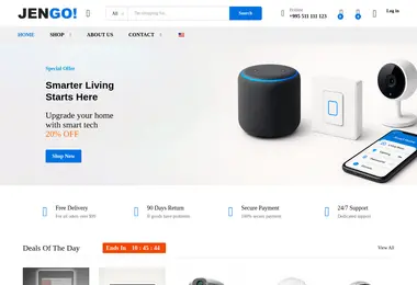 Screenshot of jengo.ge