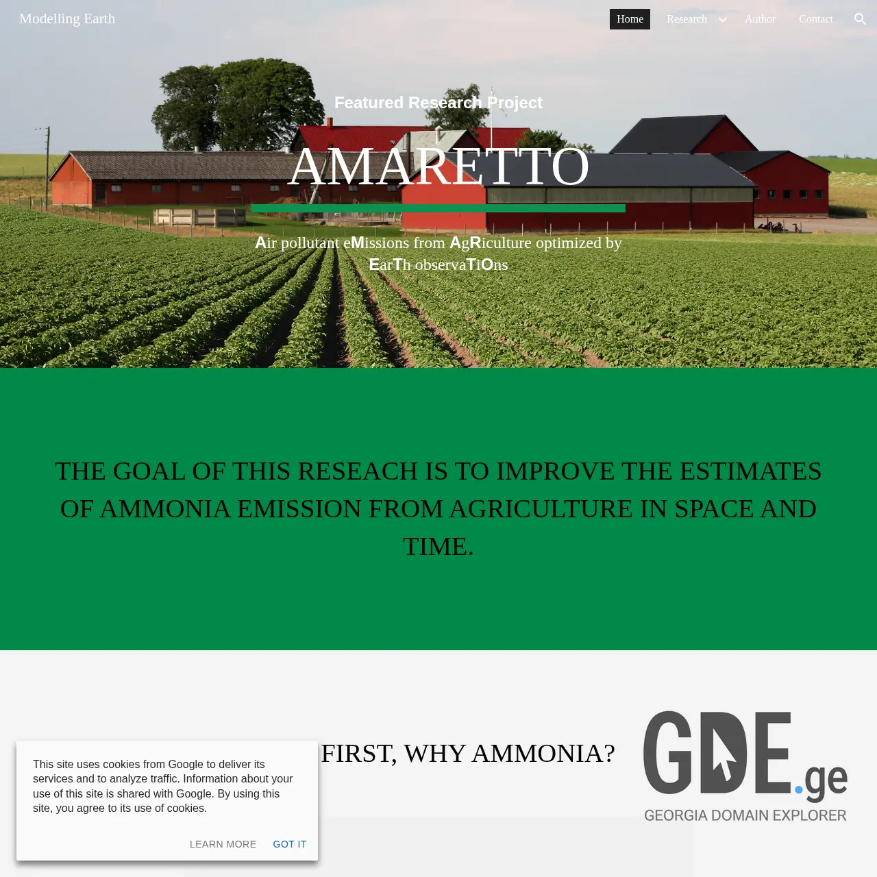 Screenshot of the site jerry.ge at 2025-12-15