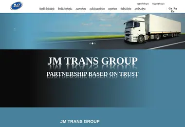 Screenshot of jmt.ge