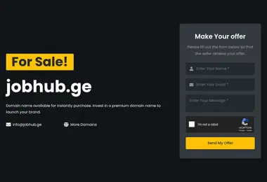 Screenshot of jobhub.ge