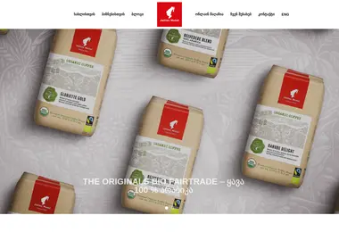 Screenshot of juliusmeinl.ge
