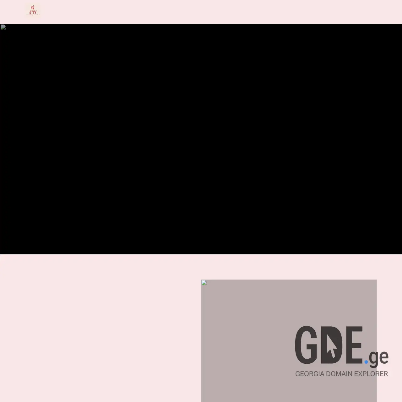 Screenshot of the site justwedding.ge at 2025-12-09