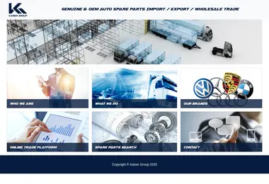 kaisergroup.ge-ის ეკრანის სურათი