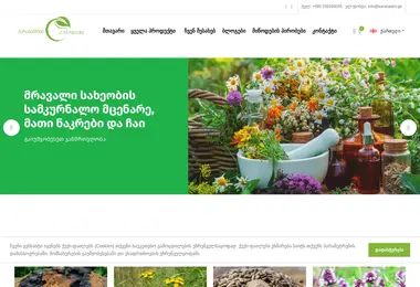 Screenshot of karabadini.ge