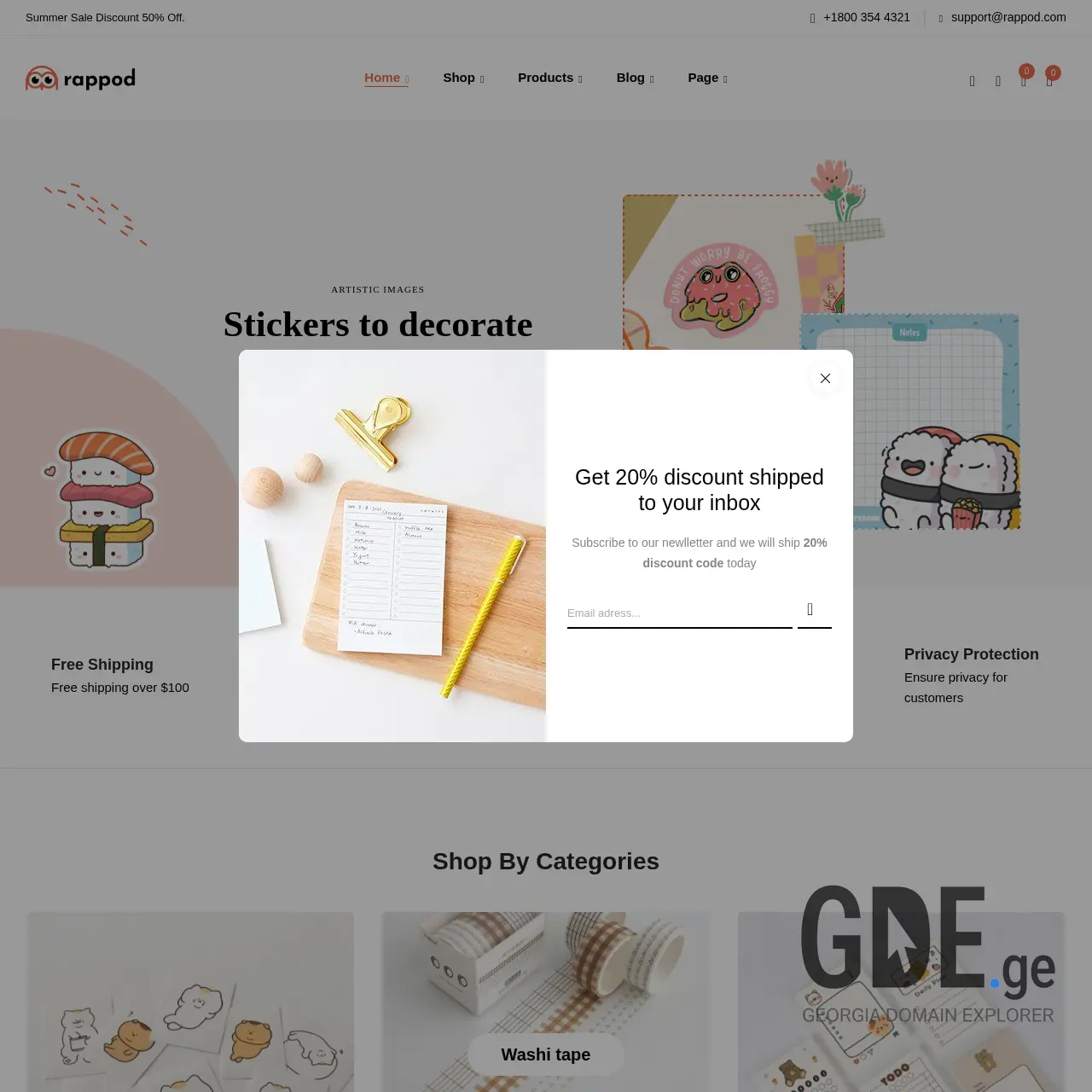 Screenshot of the site karalioki.ge at 2025-12-15