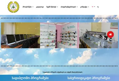 Screenshot of kavkasioni.ge