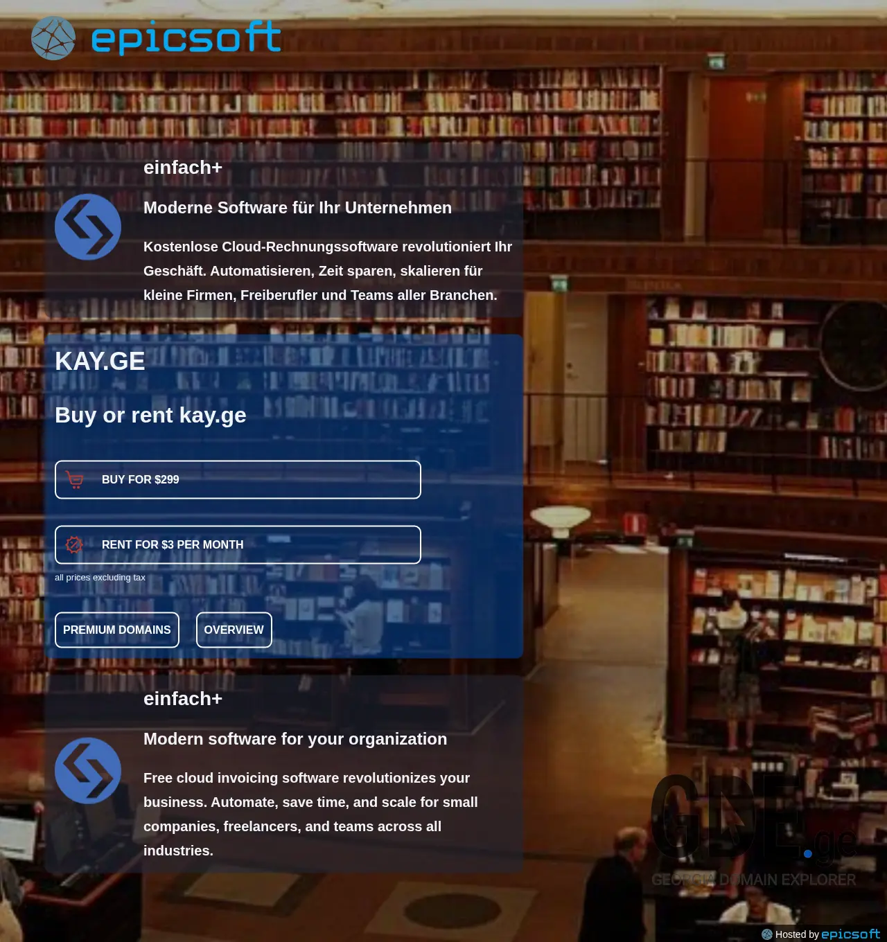 Screenshot of the site kay.ge at 2025-12-03