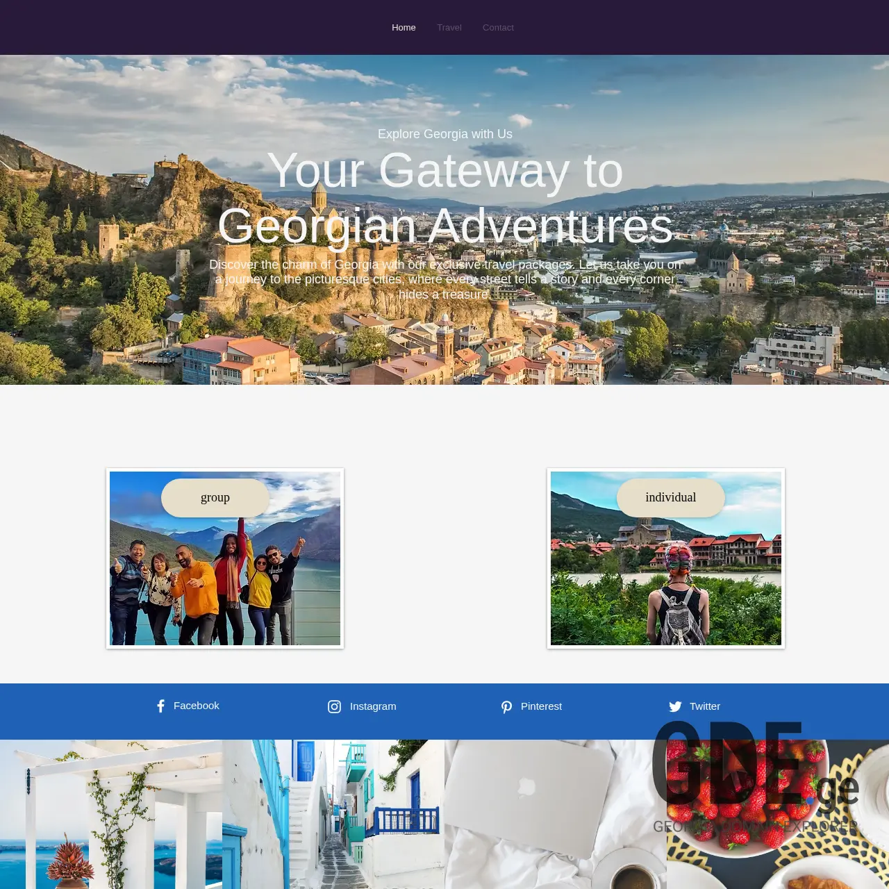 Screenshot of the site kazmatravel.ge at 2025-12-21