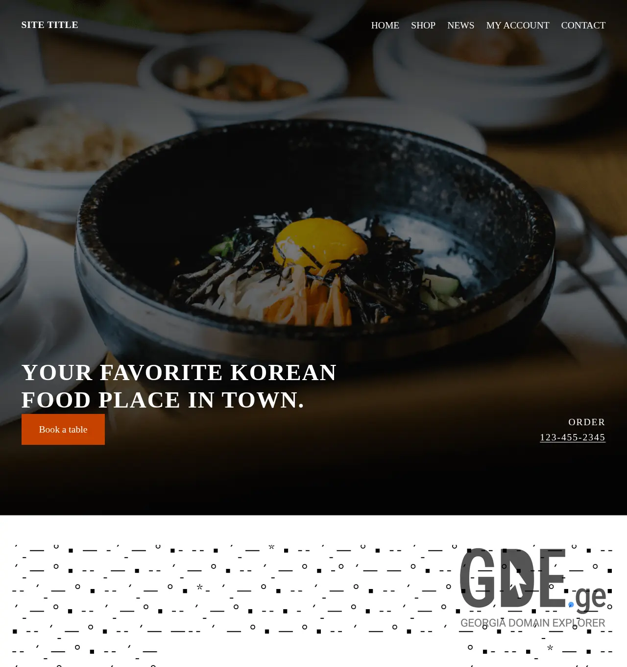 Screenshot of the site kbs.ge at 2025-12-06