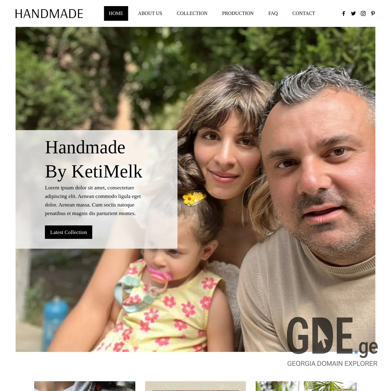 Screenshot of the site ketimelk.ge at 2026-01-13