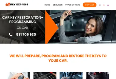 Screenshot of keyexpress.ge