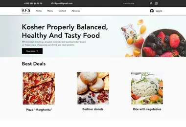 Screenshot of kfs.ge