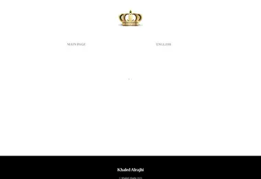 Screenshot of khaledalrajhi.ge
