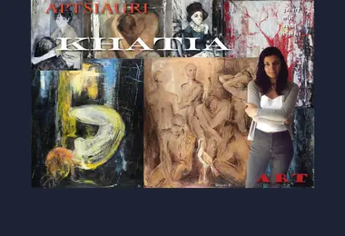 Screenshot of khatia.ge
