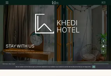 Скриншот khedihotel.ge