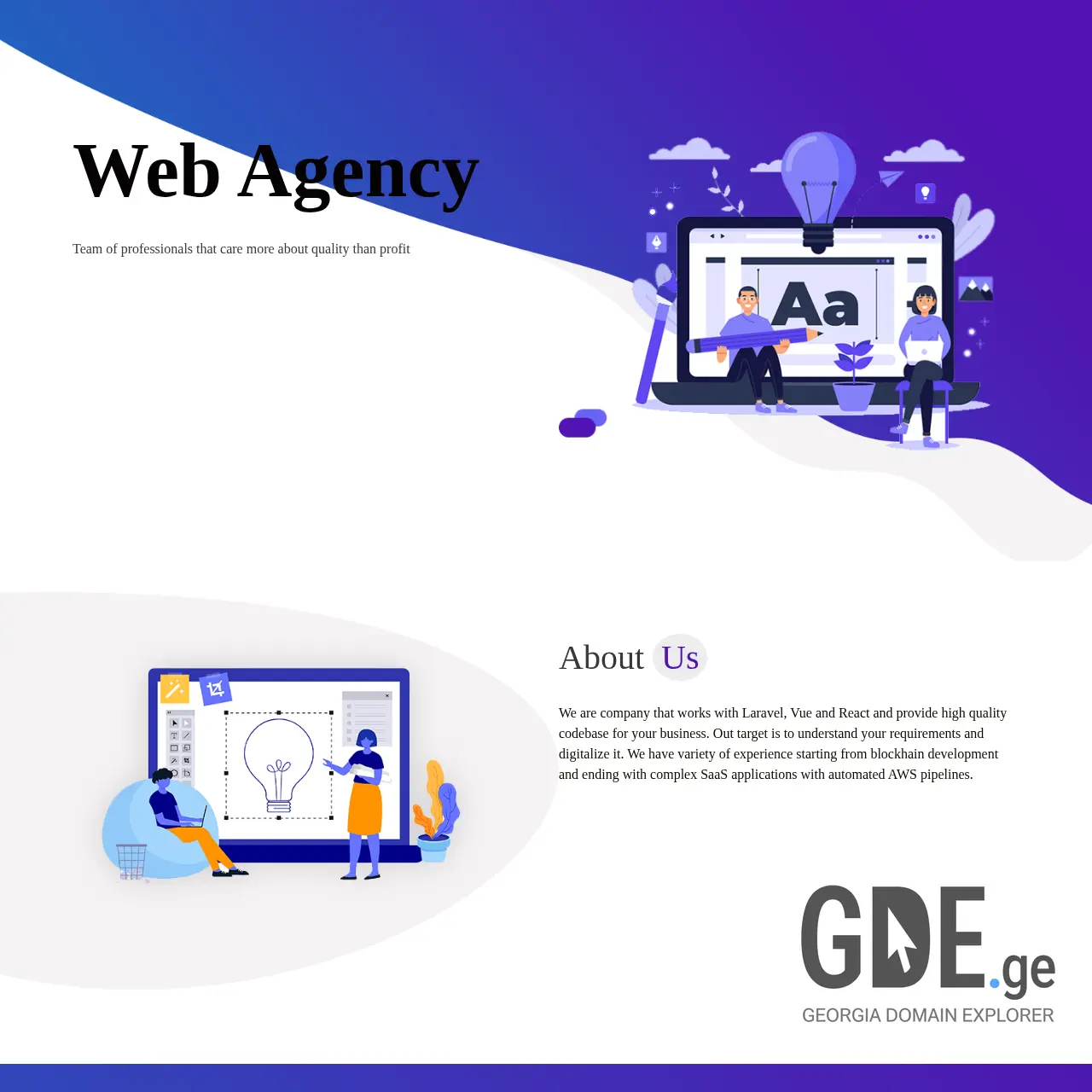 Screenshot of the site kidev.ge at 2025-12-09