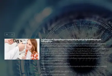 Screenshot of kidseye.ge